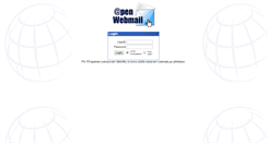 Desktop Screenshot of mail.zssychrov.cz