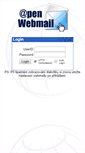 Mobile Screenshot of mail.zssychrov.cz
